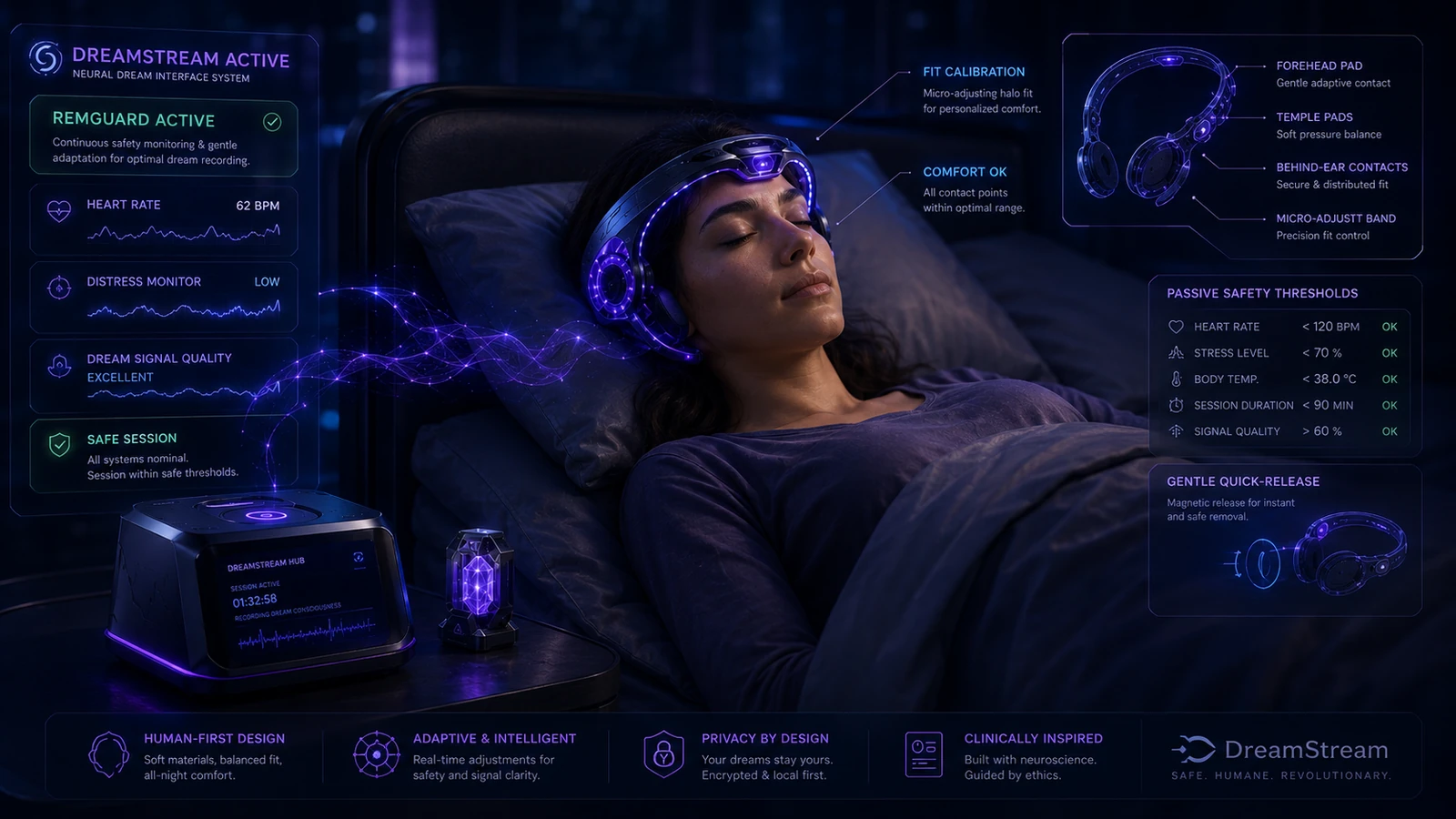 Safe Session Monitoring DreamStream reference