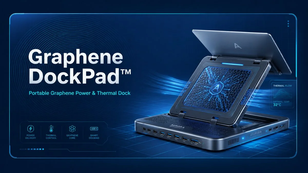 Graphene Laptop DockPad