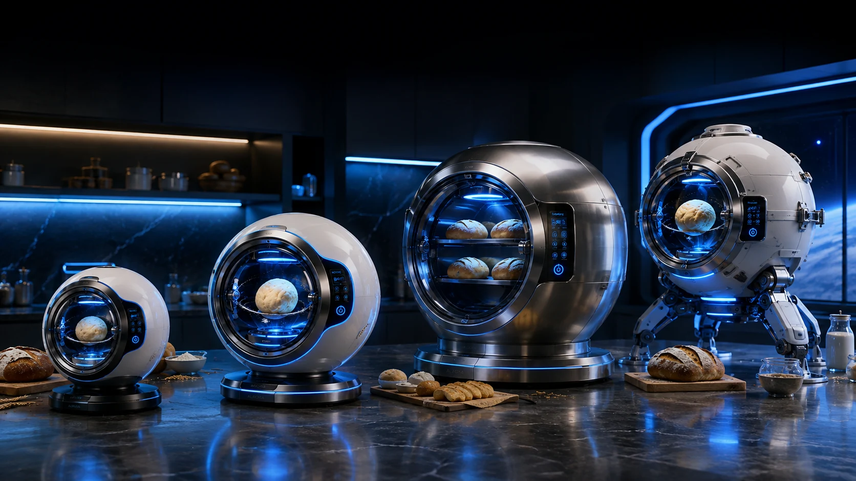 Spherical Bread Maker family