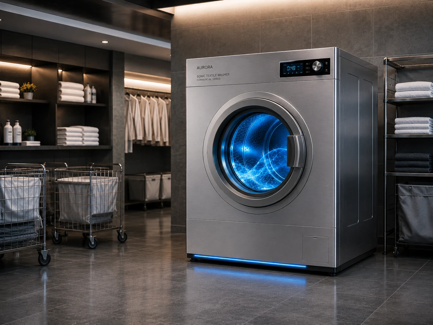 Sonic Textile Washer