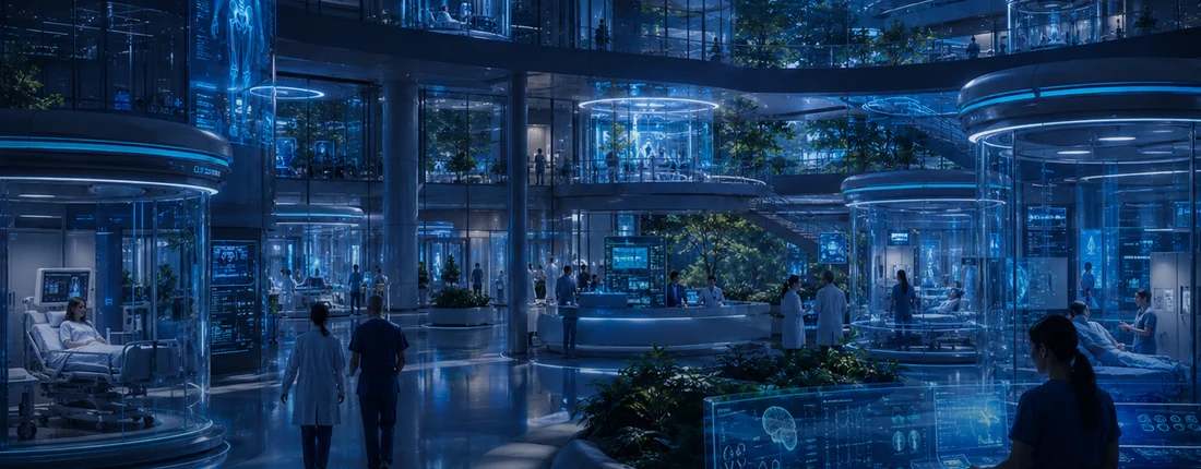 Alpha Hospital concept graphic