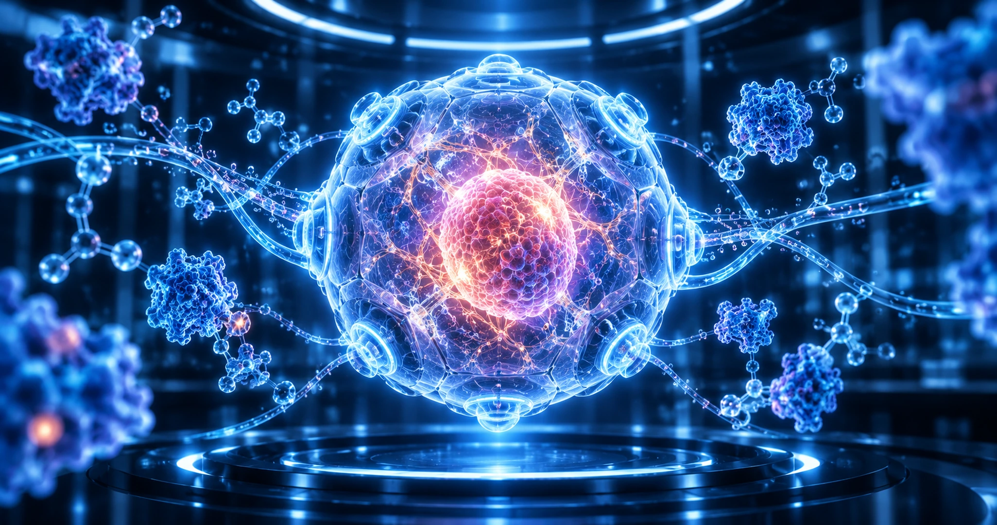 Advanced Biomaterials concept rendering