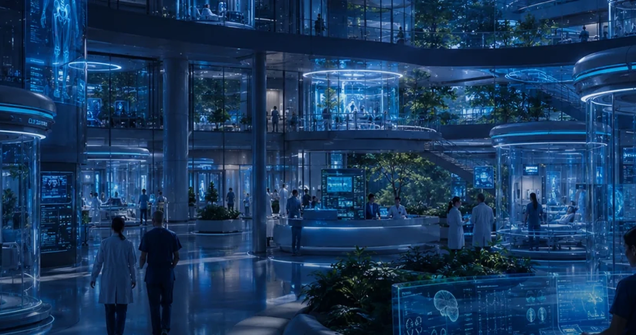 Alpha Hospital concept rendering