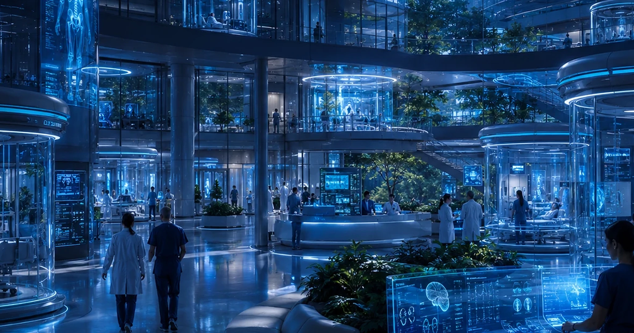 A Healthier Tomorrow concept rendering