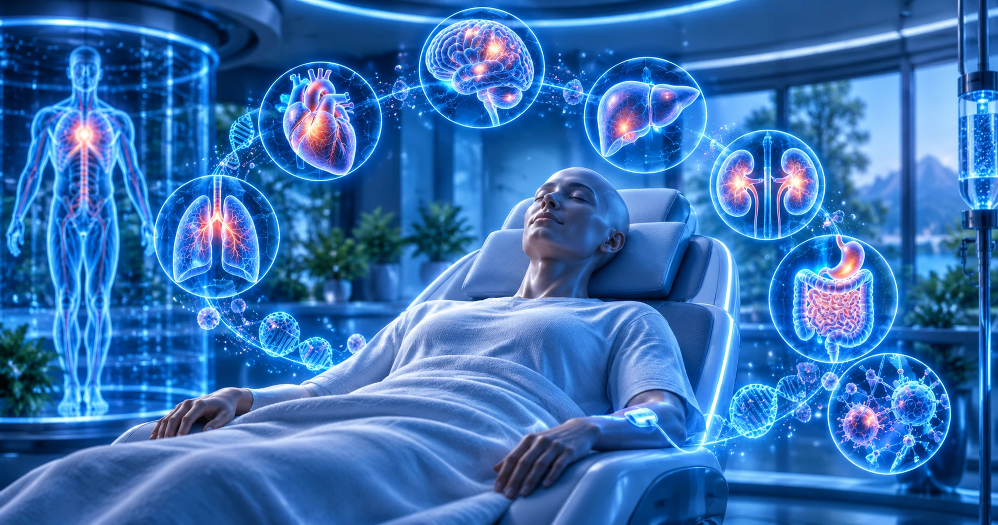 Healthspan Extension concept rendering