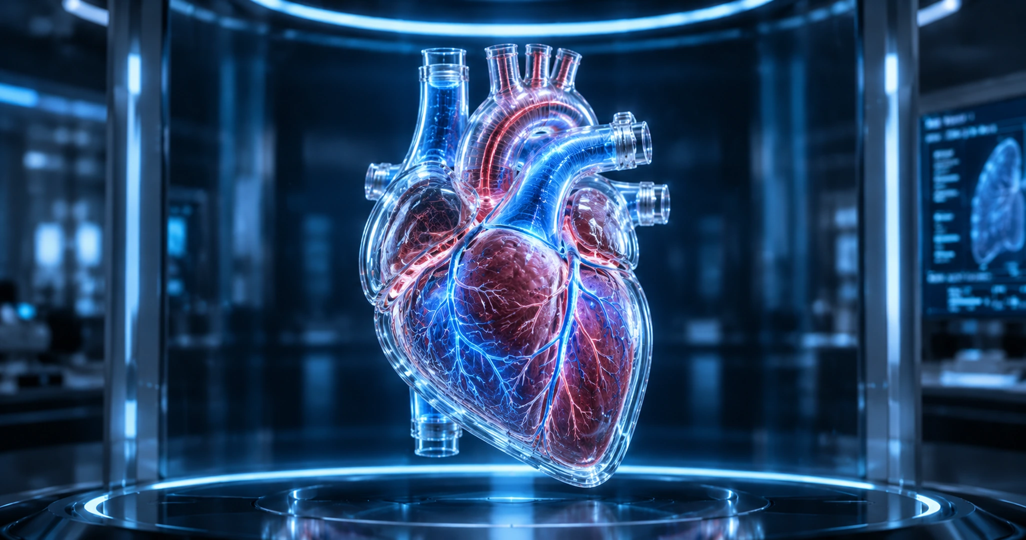 Synthetic heart systems rendering