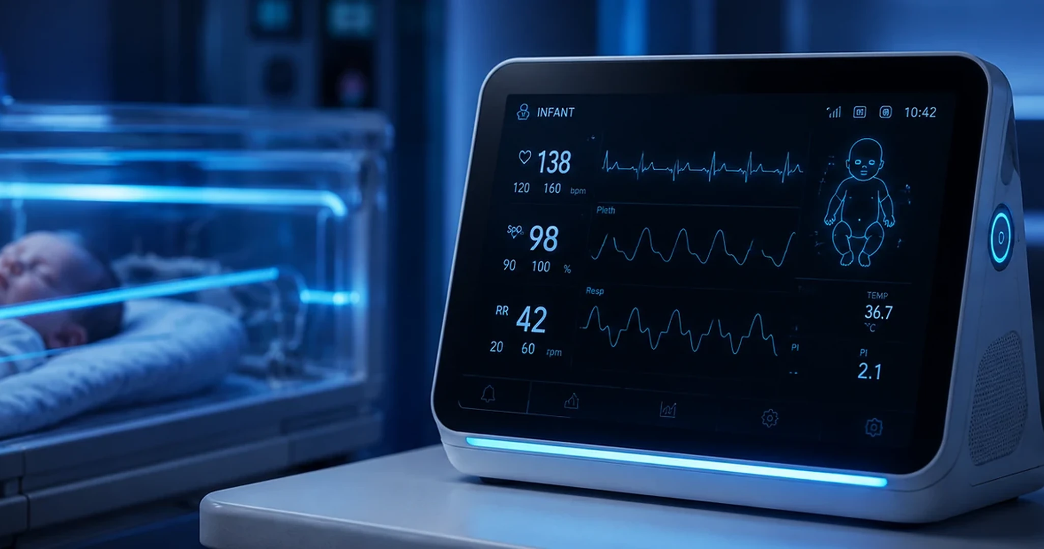 Infant Monitors concept rendering