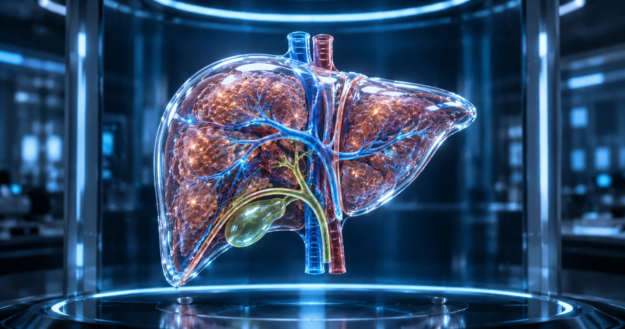 Synthetic liver systems rendering