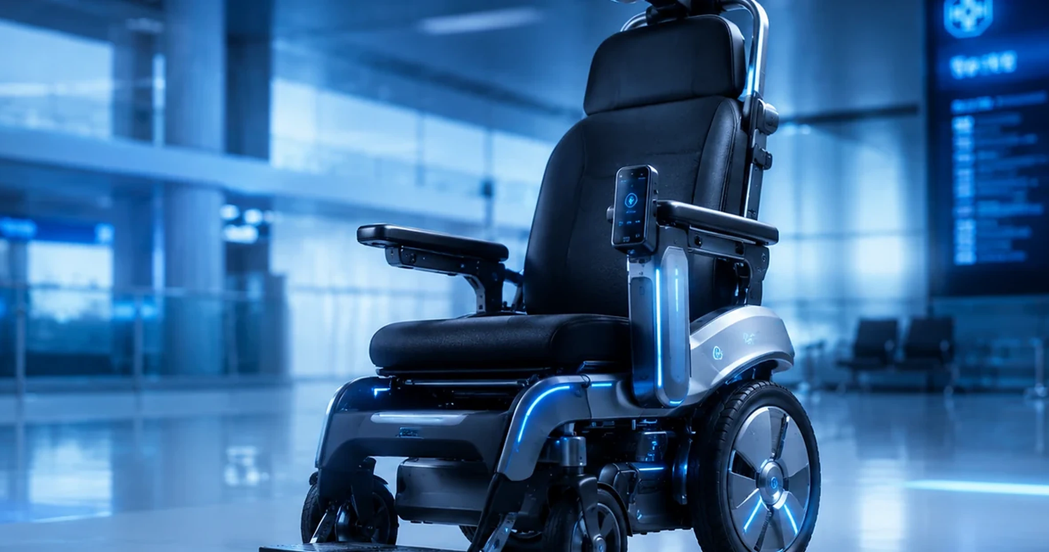 Smart Mobility Chair concept rendering