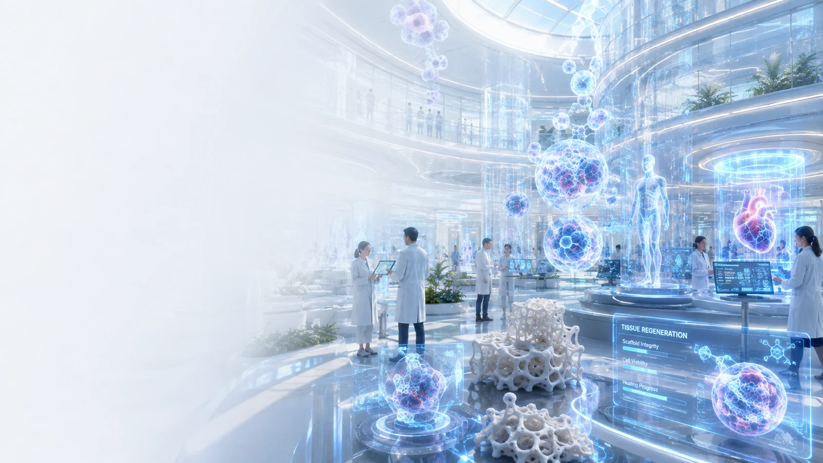 Regenerative Medicine concept rendering