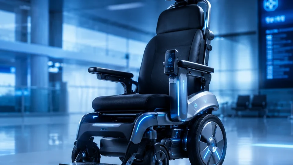 Smart Mobility Chair concept graphic
