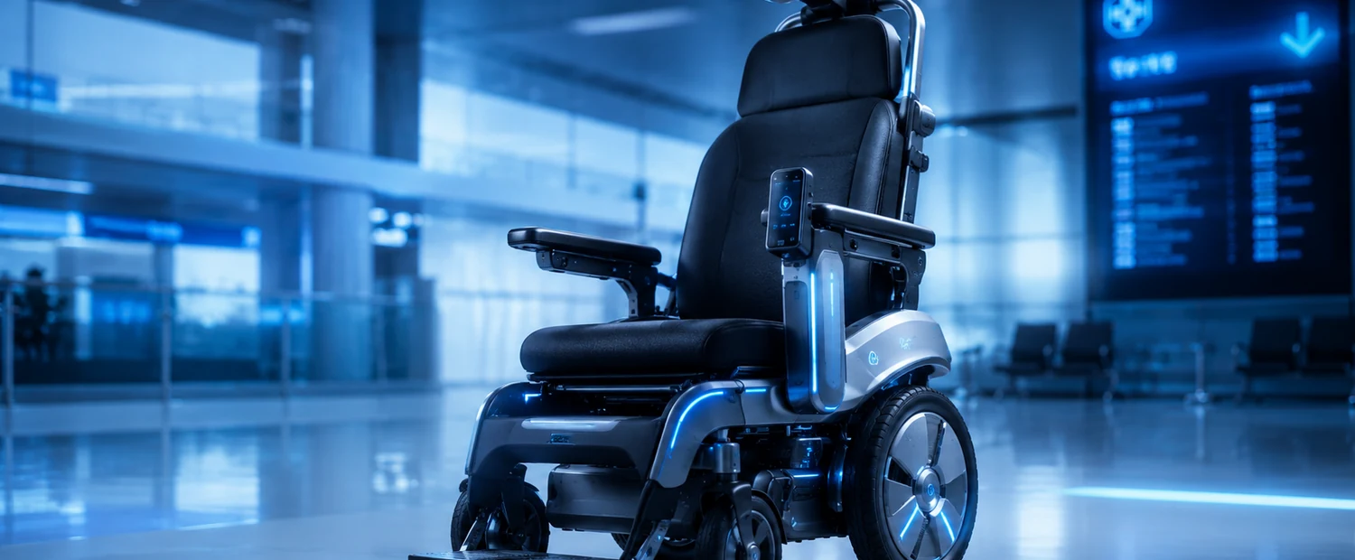 Smart Mobility Chair concept rendering