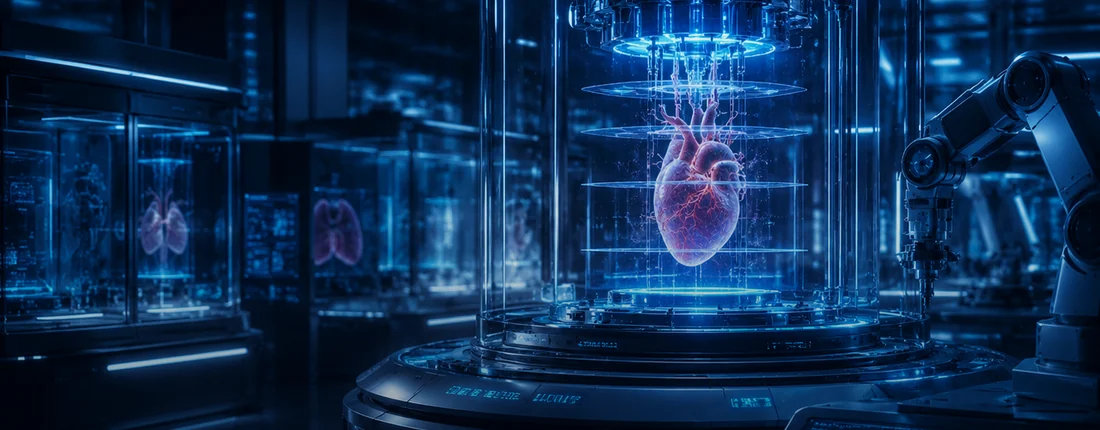 Synthetic Organ Systems concept graphic