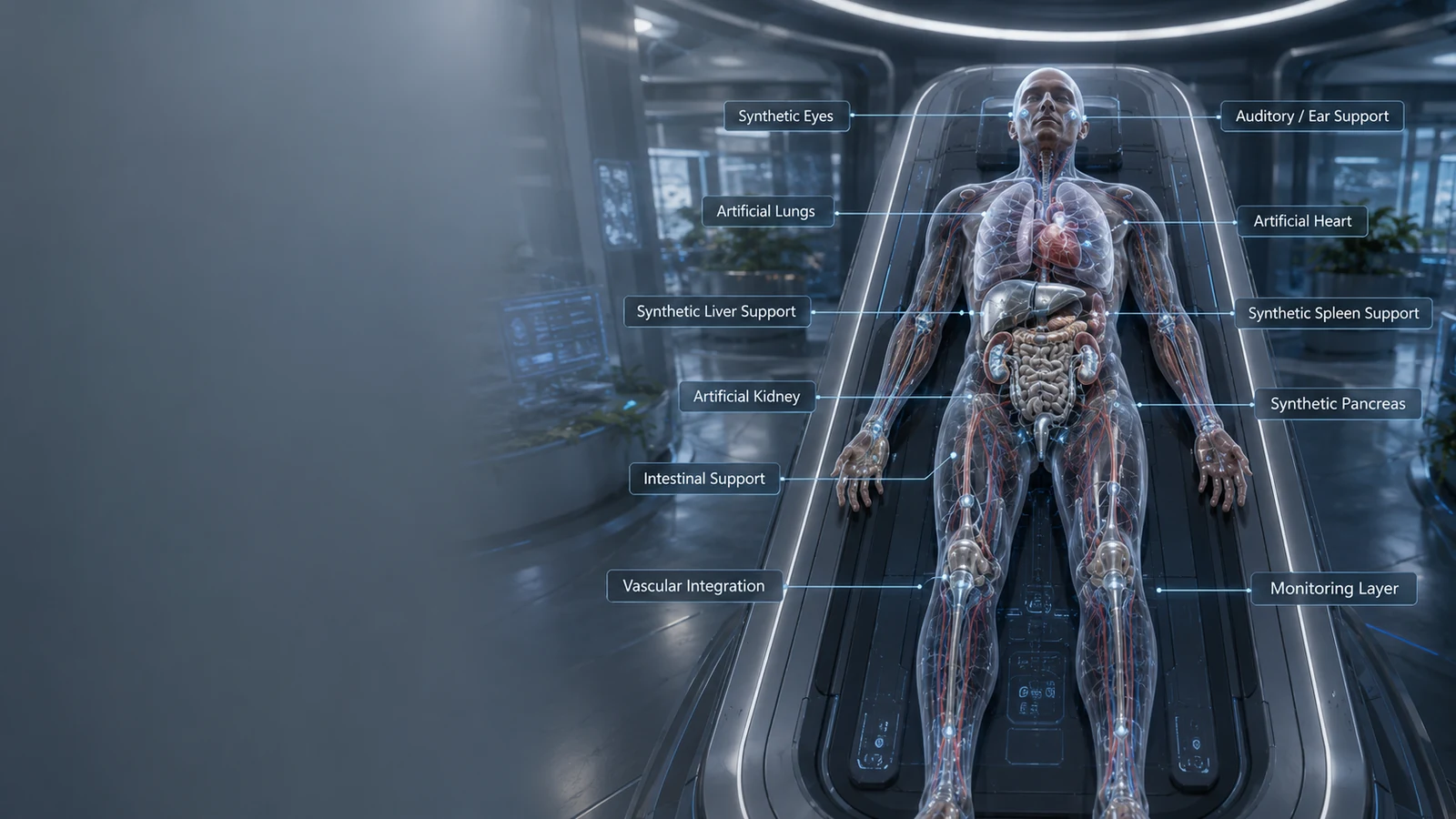 Synthetic organ laboratory concept