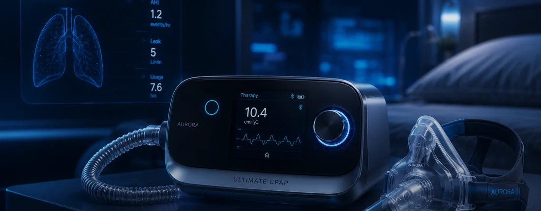 Ultimate CPAP Machine concept graphic