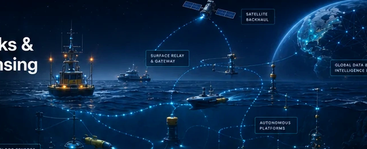 Ocean-to-Space Sensor Integration approved concept visualization