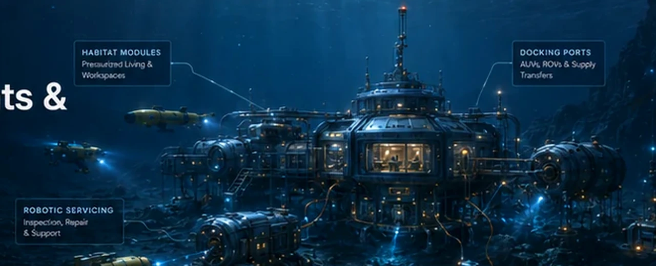 Underwater Habitats & Laboratories approved concept visualization