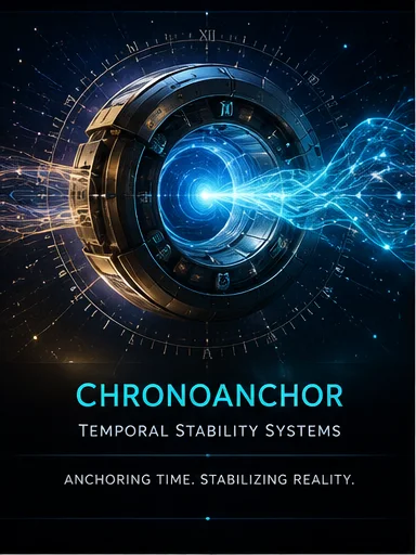 ChronoAnchor temporal rescue and continuity architecture graphic