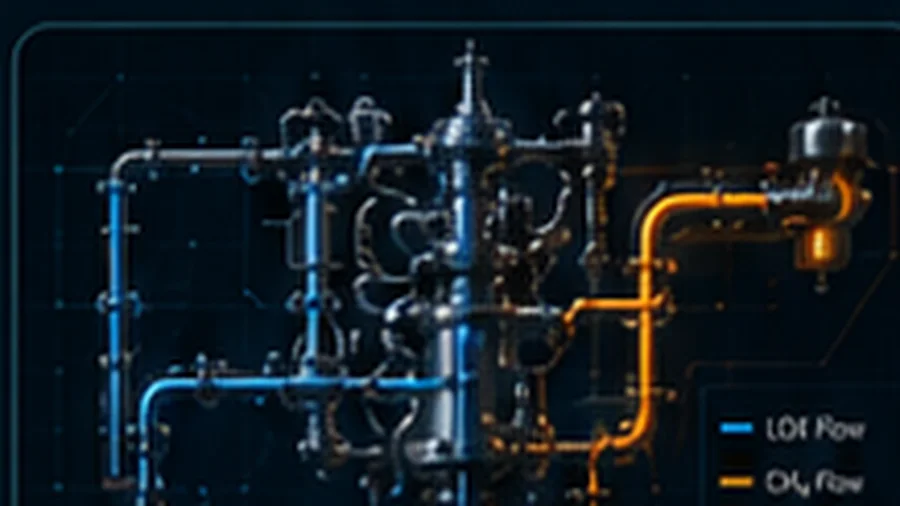 Propellant Feed Architecture methalox engine module graphic