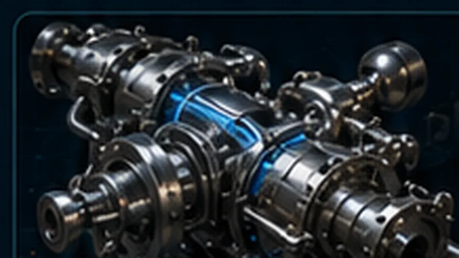 LOX Turbopump Assembly methalox engine module graphic