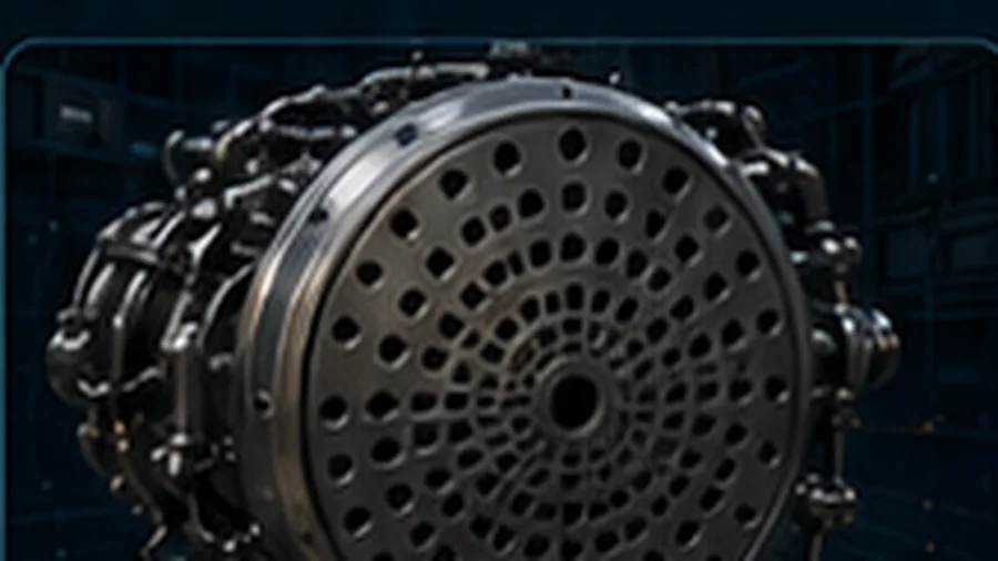 Injector Head & Mixer methalox engine module graphic