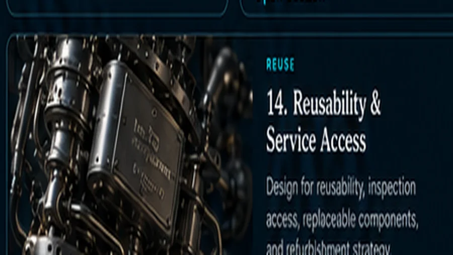 Reusability & Service Access methalox engine module graphic