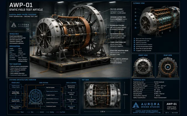 AWP-01 Static Field Test Article thumbnail
