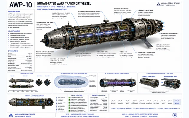 AWP-10 Human-Rated Warp Transport Vessel thumbnail