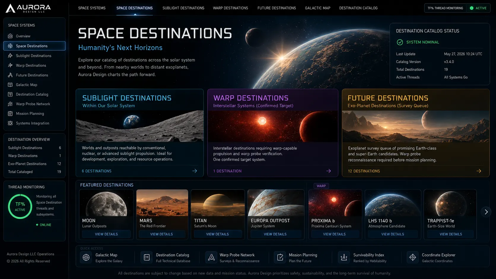 Approved Aurora visual rendering for Space Destinations
