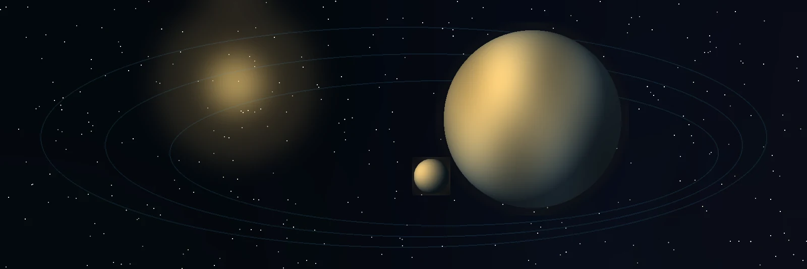 Teegarden's Star System clean system rendering