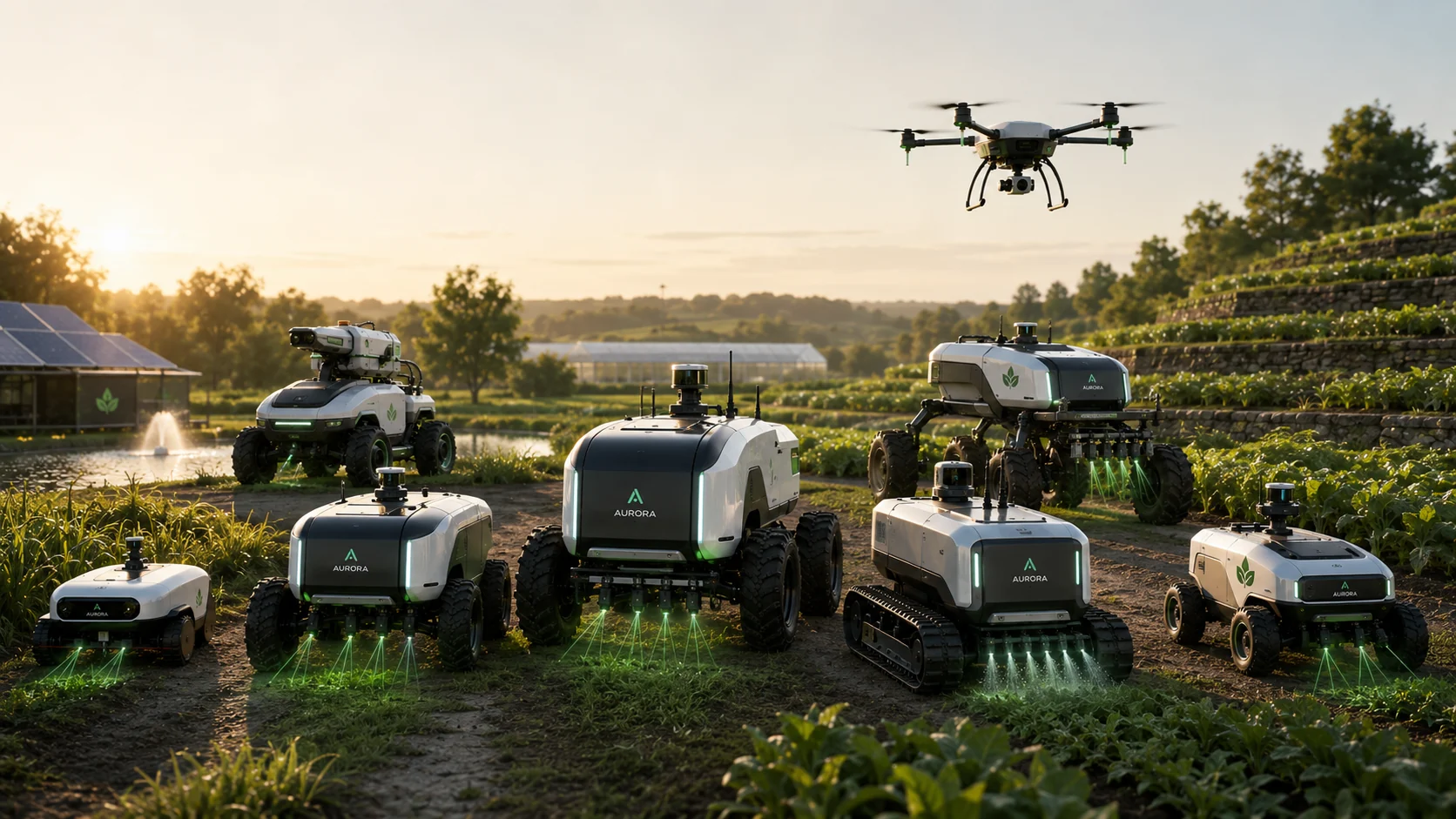 Aurora agricultural product family lineup