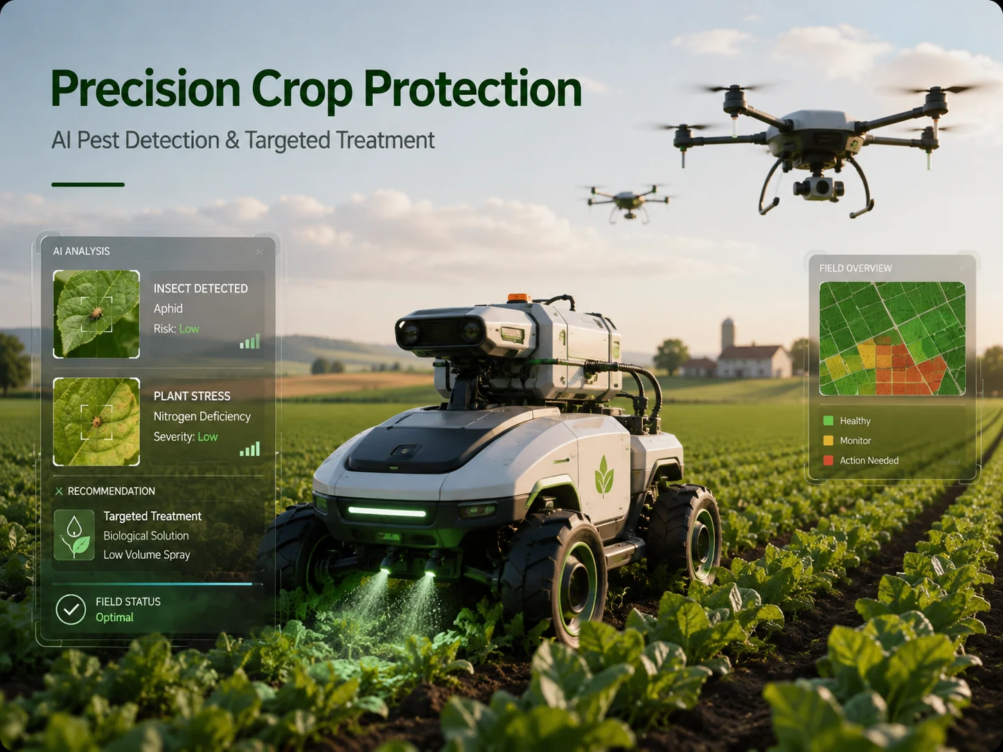 Aurora Crop Ray concept visualization