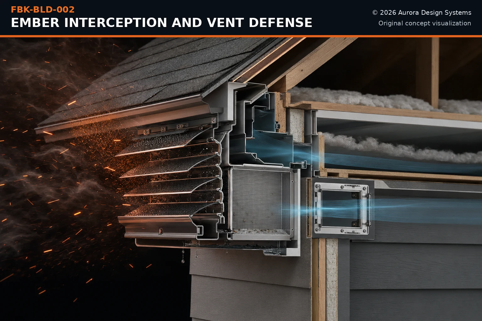 Ember Interception and Vent Defense concept visualization