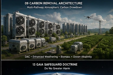 Carbon removal architecture