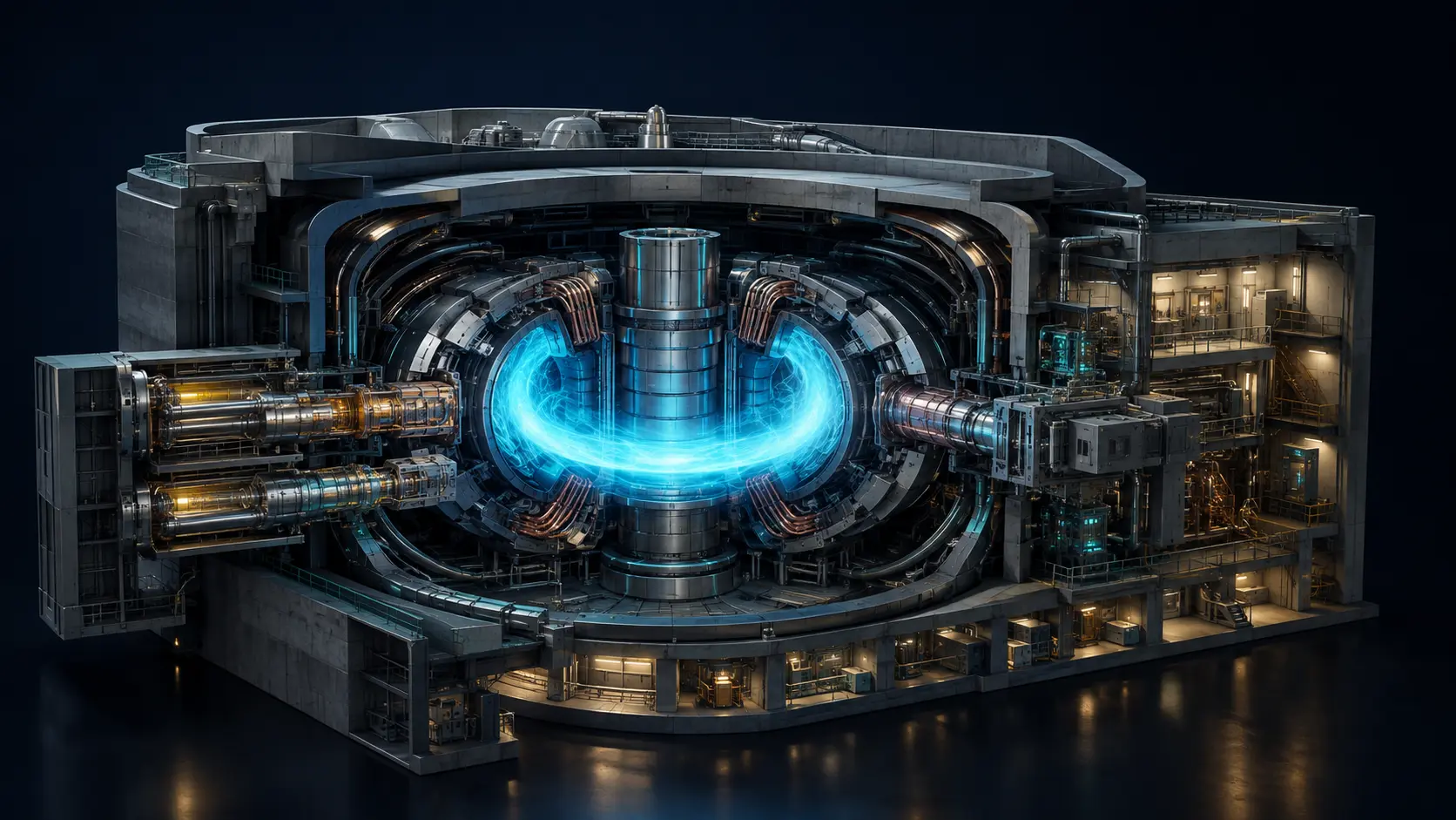 Conceptual public visualization of Tokamak Fusion