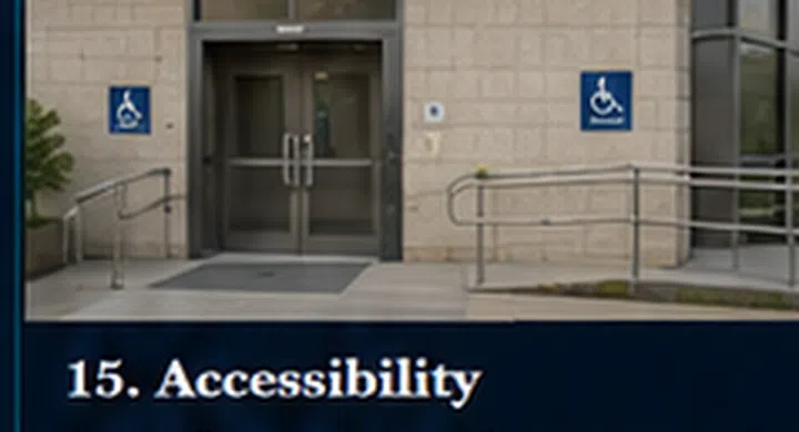 Accessibility school infrastructure graphic