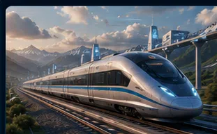 High-Speed Rail Systems concept rendering
