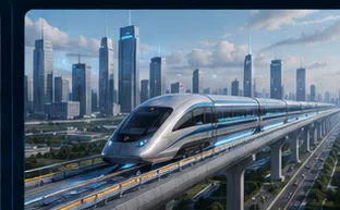 Maglev Corridor Networks concept rendering