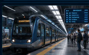 Smart Metro & Commuter Rail concept rendering