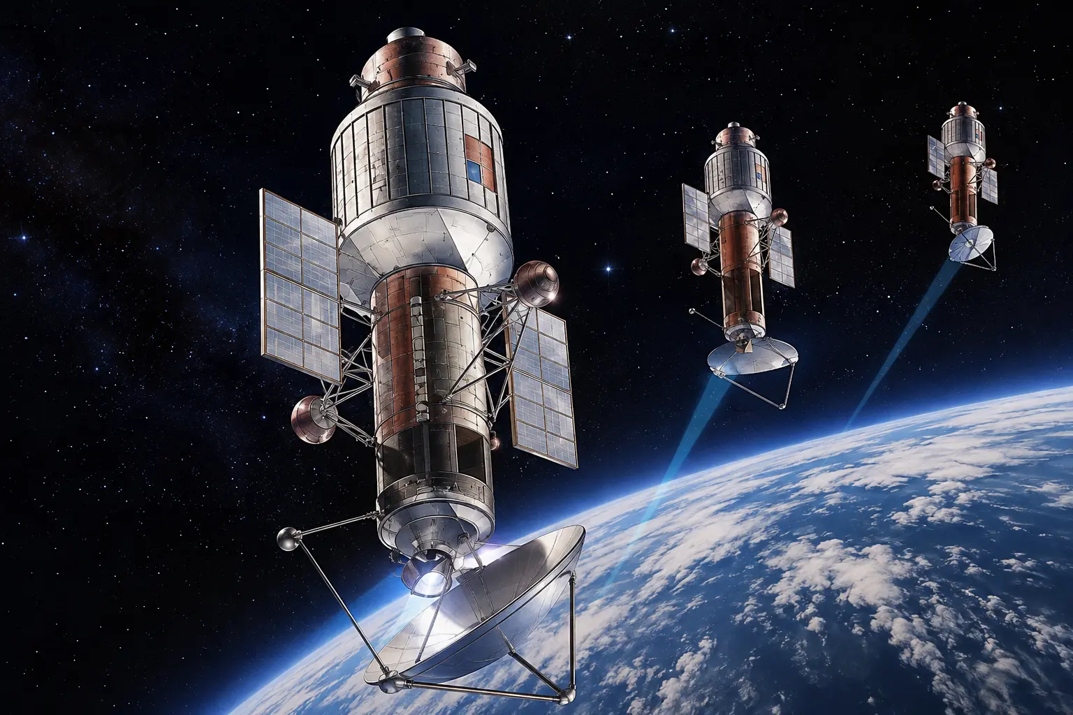 Representative historical reconstruction of the 1980s Lockheed Star Lab program
