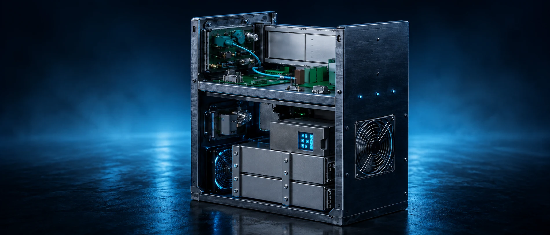 Enclosure sub-assemblies and access hardware.